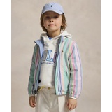 Reversible Cotton Oxford Jacket