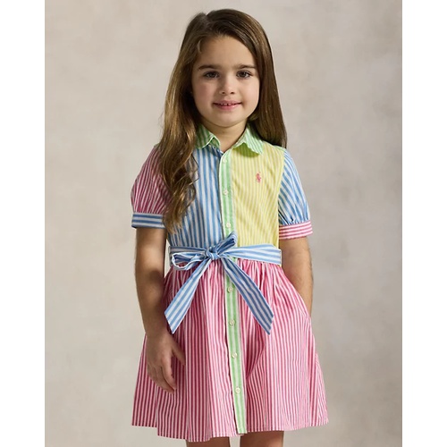 폴로 랄프로렌 Striped Cotton Fun Shirtdress