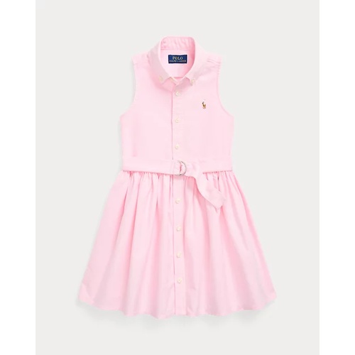 폴로 랄프로렌 Belted Cotton Oxford Shirtdress