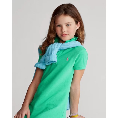 폴로 랄프로렌 Cotton Mesh Polo Dress