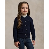 Mini-Cable Cotton Cardigan