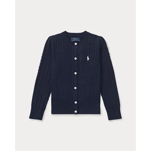 폴로 랄프로렌 Mini-Cable Cotton Cardigan