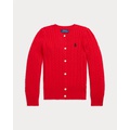 Mini-Cable Cotton Cardigan