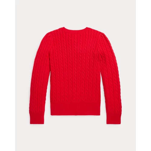 폴로 랄프로렌 Mini-Cable Cotton Cardigan