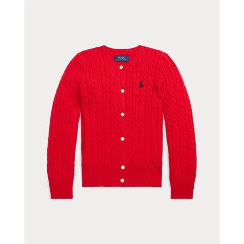 폴로 랄프로렌 Mini-Cable Cotton Cardigan