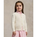 Mini-Cable Cotton Cardigan