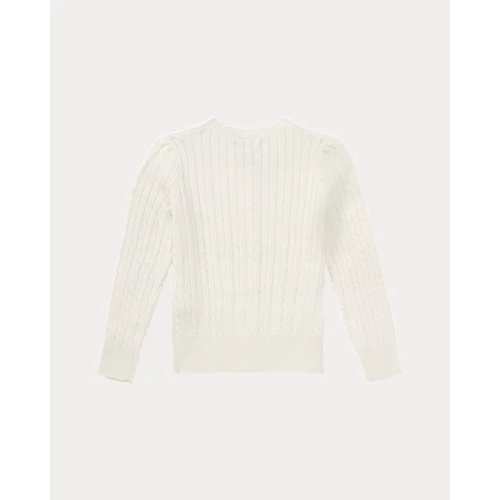 폴로 랄프로렌 Mini-Cable Cotton Cardigan