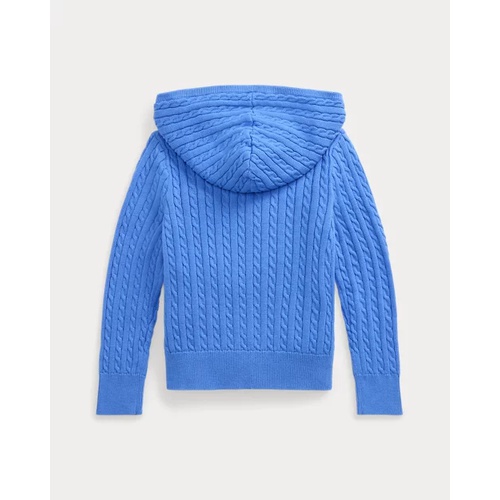폴로 랄프로렌 Mini-Cable Cotton Full-Zip Hoodie