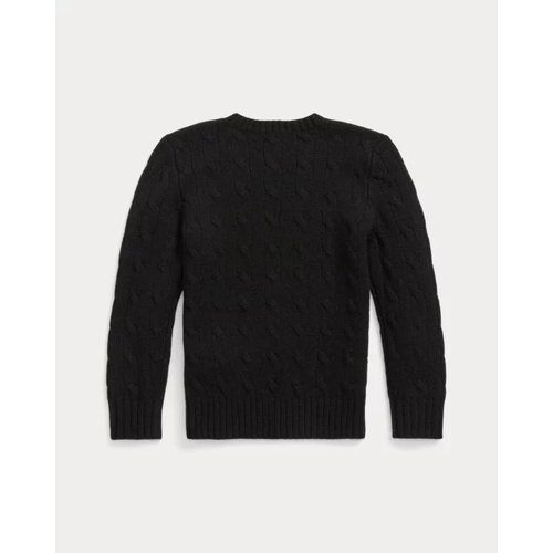 폴로 랄프로렌 The Iconic Cable-Knit Cashmere Sweater