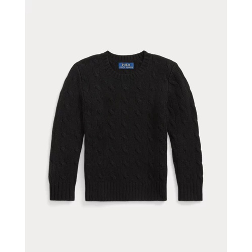 폴로 랄프로렌 The Iconic Cable-Knit Cashmere Sweater