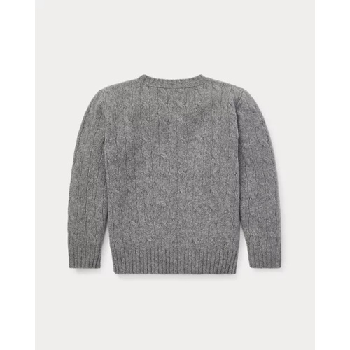 폴로 랄프로렌 The Iconic Cable-Knit Cashmere Sweater