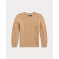 The Iconic Cable-Knit Cashmere Sweater