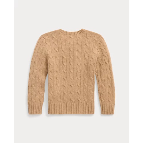 폴로 랄프로렌 The Iconic Cable-Knit Cashmere Sweater