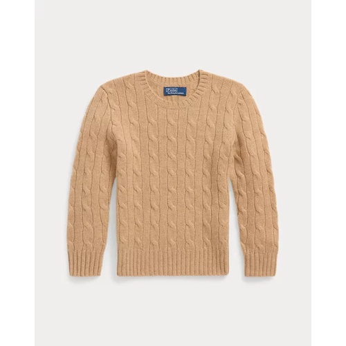 폴로 랄프로렌 The Iconic Cable-Knit Cashmere Sweater
