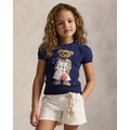 Polo Bear Short-Sleeve Sweater