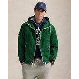 Garment-Dyed Twill Hooded Jacket