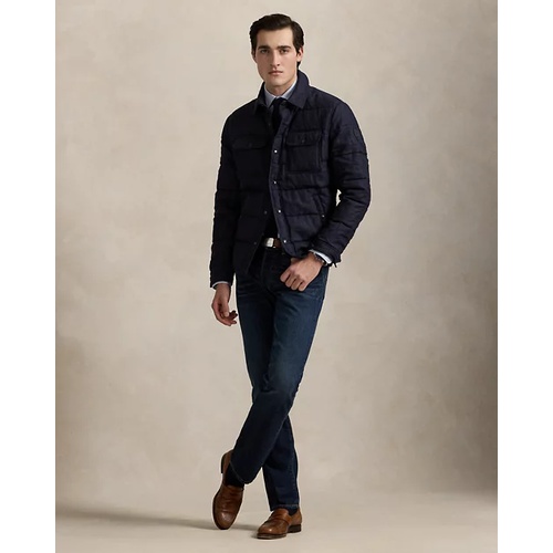 폴로 랄프로렌 Quilted Linen Down Jacket