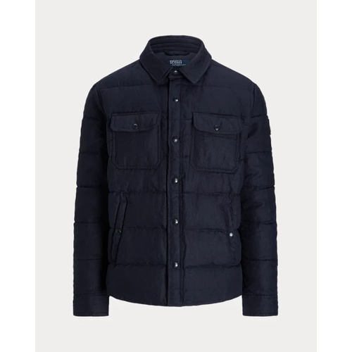폴로 랄프로렌 Quilted Linen Down Jacket