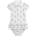 Polo Ralph Lauren Baby Cotton Ruffled Polo Dress