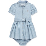 Polo Ralph Lauren Baby Belted Chambray Shirtdress