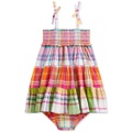 Polo Ralph Lauren Baby Cotton Madras Smocked Dress
