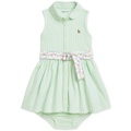 Polo Ralph Lauren Baby Belted Oxford Shirtdress