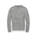 Cable-Knit Cotton Sweater