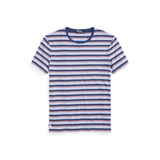 Custom Slim Fit Striped Jersey T-Shirt