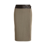 Jacquard-Knit Pencil Skirt