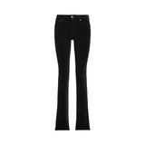 Stretch Corduroy Mid-Rise Straight Pant