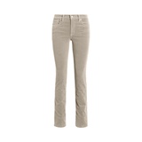 Stretch Corduroy Mid-Rise Straight Pant