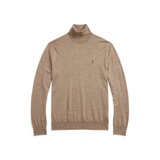 Washable Wool Turtleneck Sweater