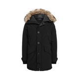 Faux Fur-Trim Down Parka