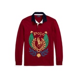 Classic Fit Laurel Crest Rugby Shirt