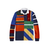 Classic Fit Patchwork Rugby Shirt