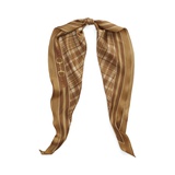 Wren Plaid Silk Twill Diamond Scarf