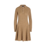 Cable-Knit Wool-Cashmere Sweater Dress