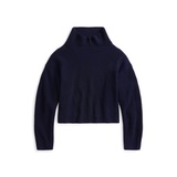 Wool-Cashmere Mockneck Sweater