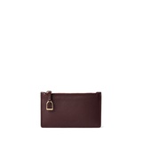 Calfskin Welington Zip Card Case