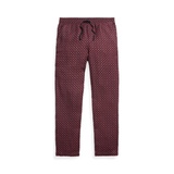 Relaxed Fit Foulard Linen-Blend Pant