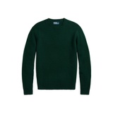 Suede-Patch Wool-Cashmere Sweater