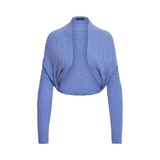 Cable-Knit Wool-Cashmere Shrug