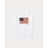 Flag Cotton Jersey Tee