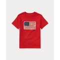 Flag Cotton Jersey Tee