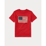 Flag Cotton Jersey Tee