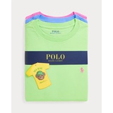 Cotton Jersey Crewneck Tee 3-Pack