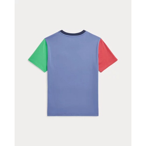 폴로 랄프로렌 Color-Blocked Cotton Pocket Tee