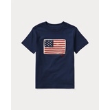 Flag Cotton Jersey Tee
