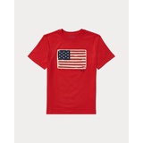 Flag Cotton Jersey Tee