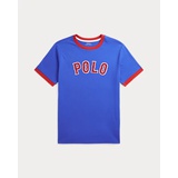 Baseball-Logo Cotton Jersey Tee